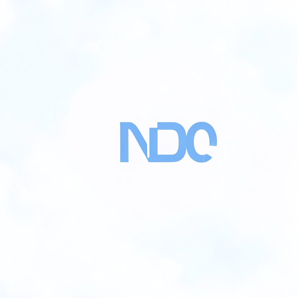 Indo Nippon IVF circular logo emblem in navy and mint tones